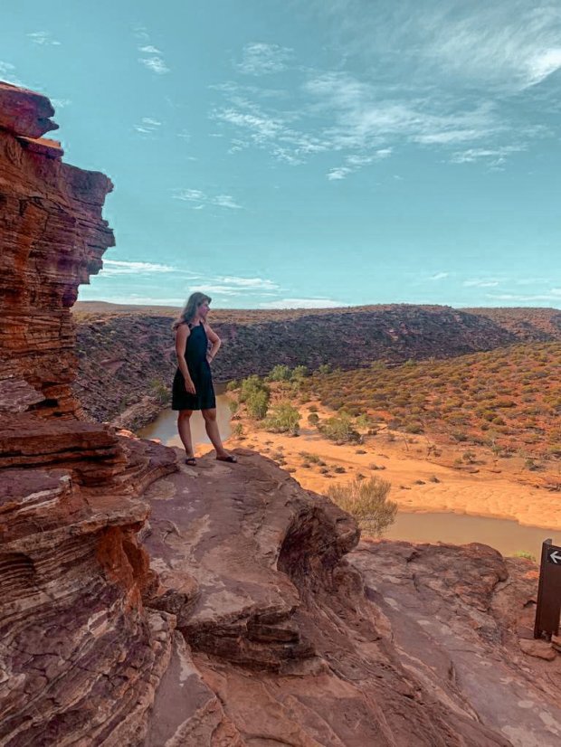 Alleen op reis in de outback